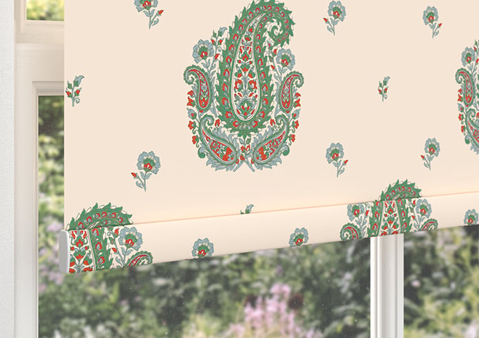 Petal & Block Boothi, Neem - Roller Blind - Image 4